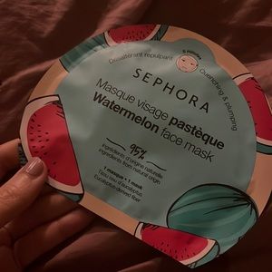 Sephora Watermelon face mask single